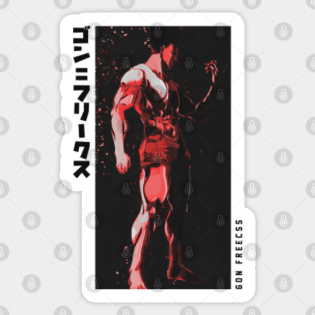 Get Wallpaper Gon Freecss Rage Hunter X Hunter Sticker Teepublic For Android Free
