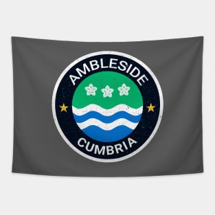 Ambleside - Cumbria Flag Tapestry