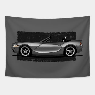 Drawing of the iconic babarian roadster Tapestry