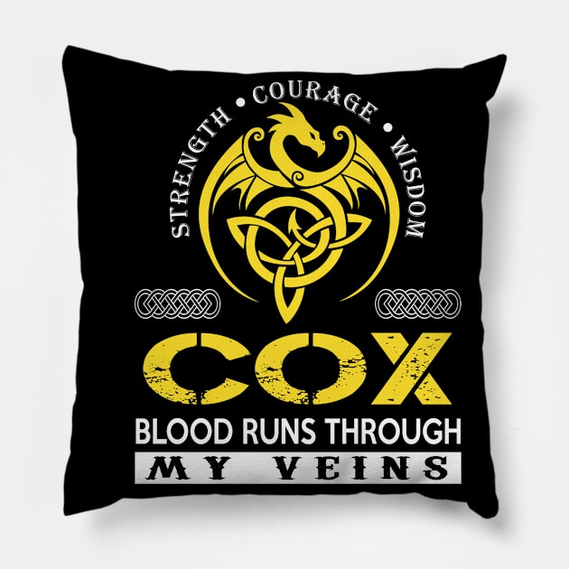 COX Pillow by isaiaserwin