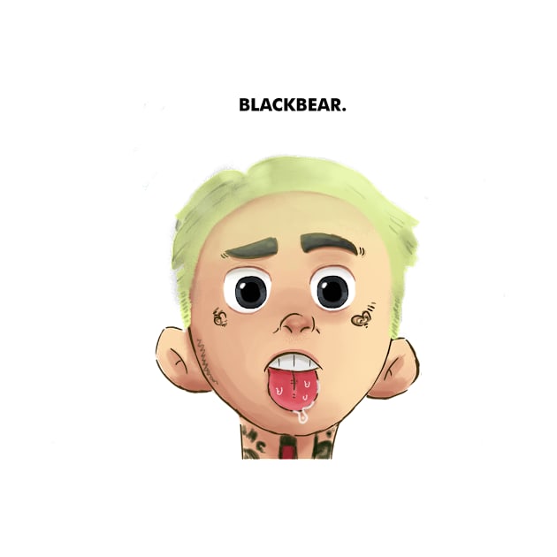 blackbear illustration by ICanSee