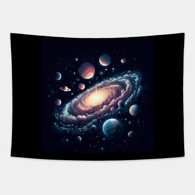 astronomy lover - astronomy galaxy astronomy lover Tapestry by vaporgraphic