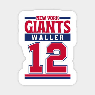 New York Giants Waller 12 Edition 3 Magnet
