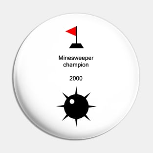 Minesweeper Champ Pin