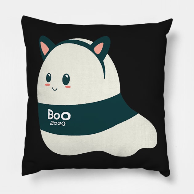 Boo 2020 Pillow by DreamPassion