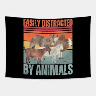 easily distracted by animals Tapestry