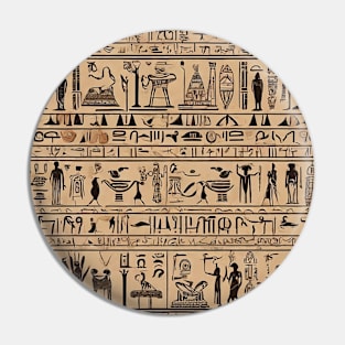 Egyptian hieroglyphs Pin