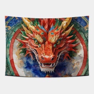 dragon head Tapestry