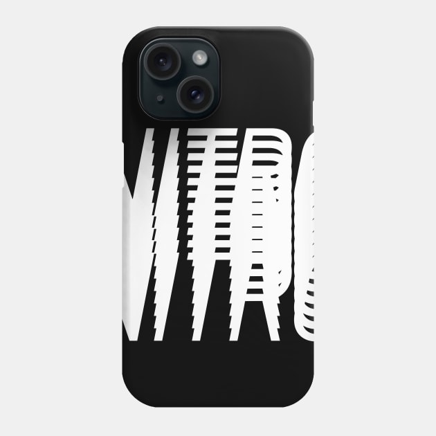 white nitro 2 Phone Case by Enickma