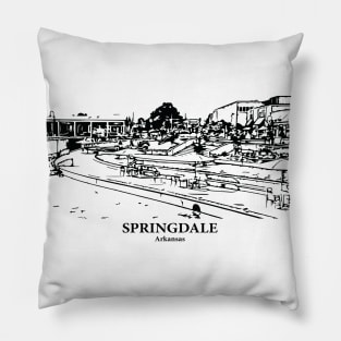 Springdale - Arkansas Pillow