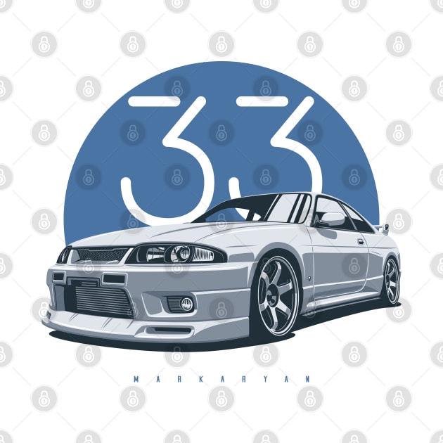 R33 GTR by Markaryan