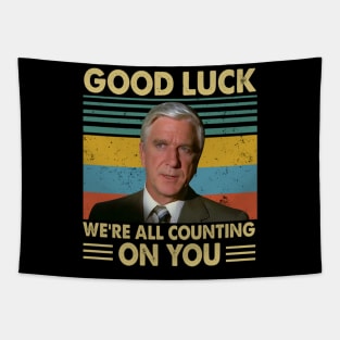 All Counting On You 80s Vintage Tapestry