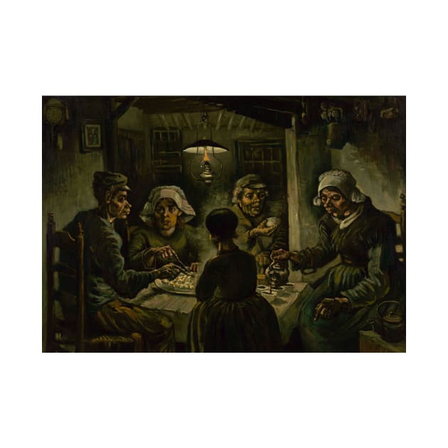 The Potato Eaters by Vincent van Gogh by Classic Art Stall