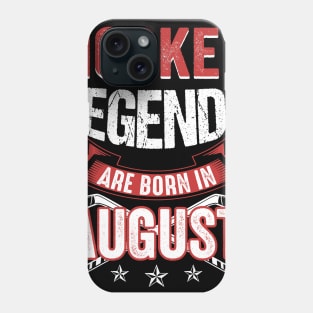 Hockey Legends Are Born In August Phone Case