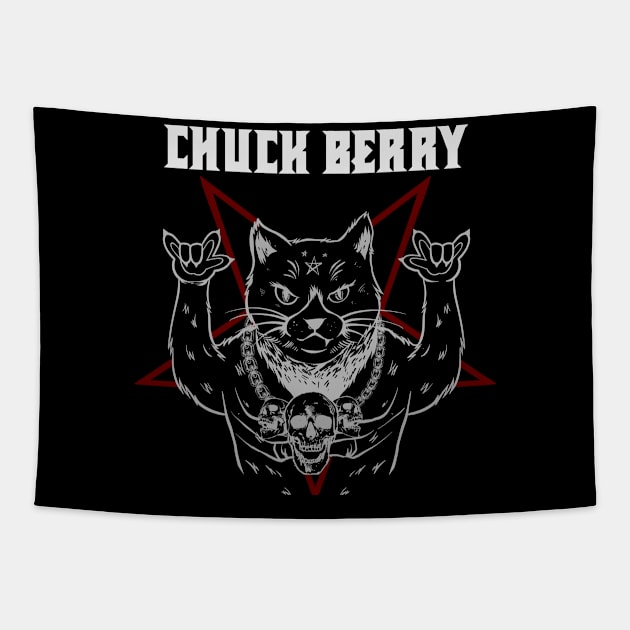 CHUCK BERRY MERCH VTG Tapestry by rackoto