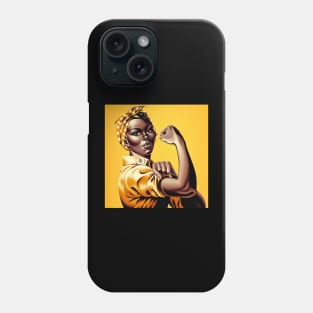 We Can Do It - Black History Month Phone Case