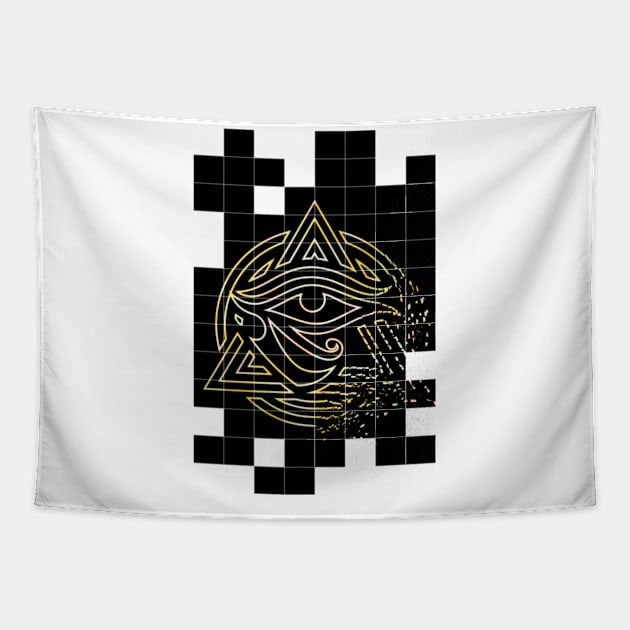 Illuminati Tapestry by Kyra_Clay