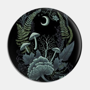 Witchy Celestial Fern Pin