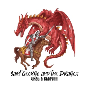 Saint George And The Dragon T-Shirt