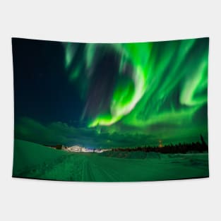Aurora Borealis Dream Tapestry