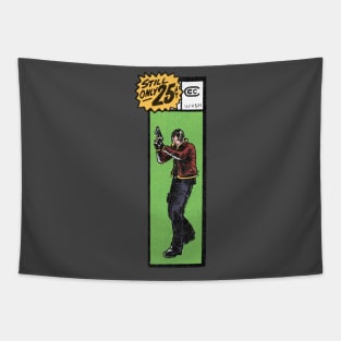 Rookie Comic Book Corner Box fan art Tapestry