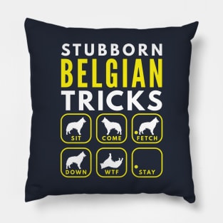 Stubborn Belgian Tervuren - Dog Training Pillow