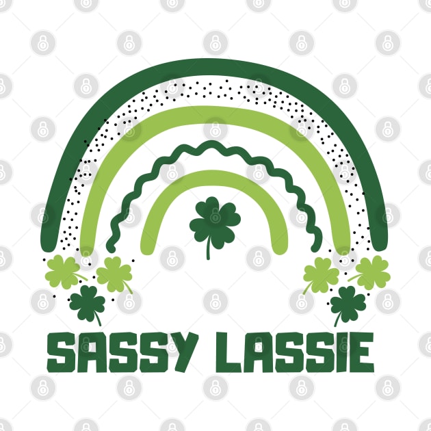 Sassy Lassie -Women Girls Funny by Emma