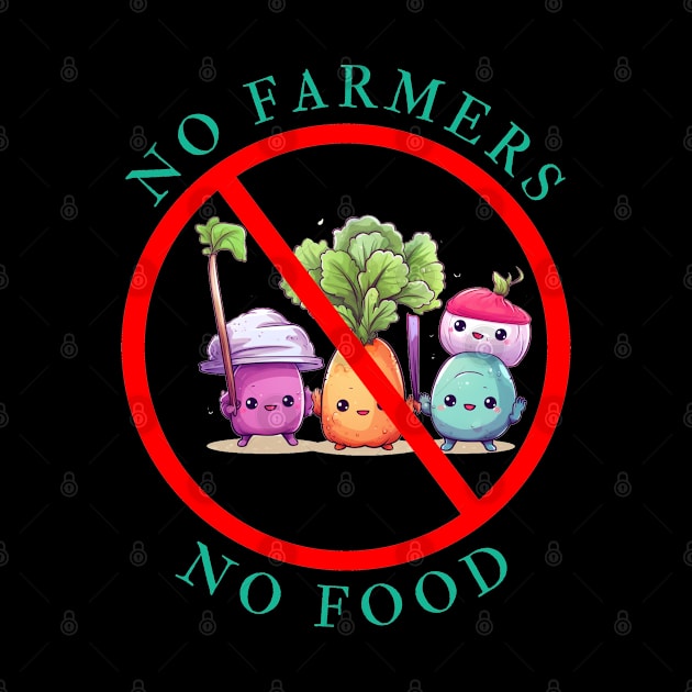 No Farmers No Vegetable No Food No Future by MilkyBerry