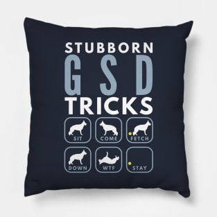 Stubborn German Shepherd Dog Tricks - Dog Training Pillow