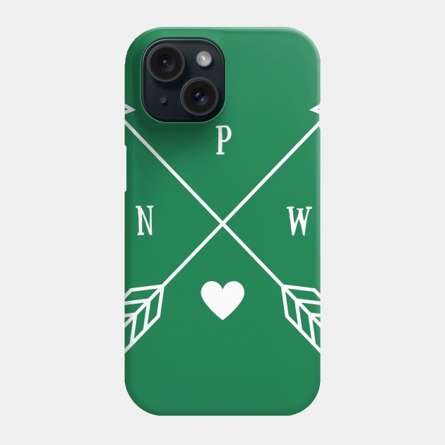 Pacific Northwest Love Phone Case by winsteadwandering