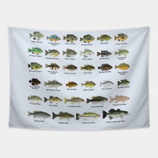 North America Sunfish Group - Named Tapestry