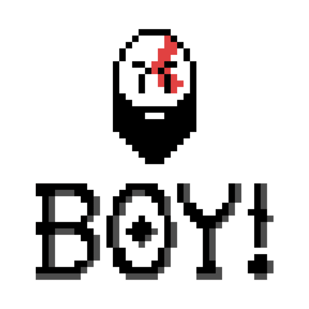God Of War Kratos "BOY!" 8-Bit Pixel Art by StebopDesigns