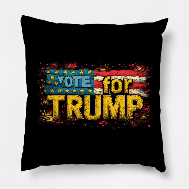 Vote for Donald Trump Pillow by SzlagRPG