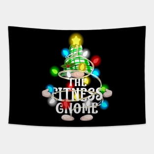 The Fitness Gnome Christmas Matching Family Shirt Tapestry