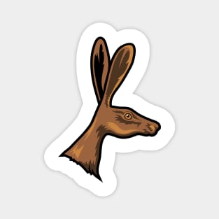 Jack Rabbit Magnet