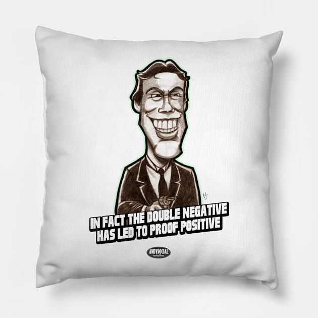 Wadsworth Pillow by AndysocialIndustries