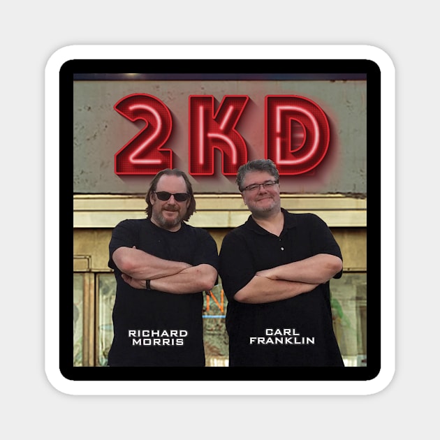 2KD Carl and Richard Magnet by 2 Keto Dudes