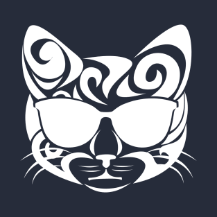 Cool cat with sunglasses purrfect cattitude T-Shirt