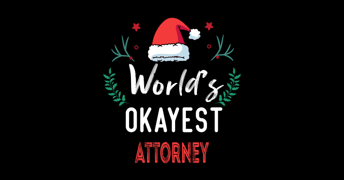 christmas Attorney gift, christmas gift for Attorney, worlds okayest Attorney Christmas