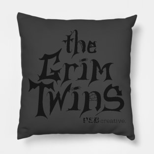 The Grim Twins Pillow