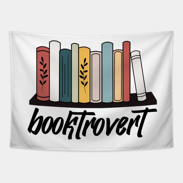 Booktrovert Tapestry by maryamazhar7654