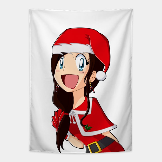 SantaChan Tapestry by AuroraPeachy