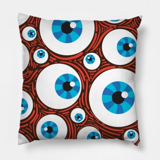 Creepy Eyes Pillow