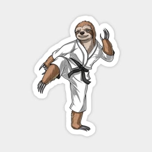 Sloth Karate Magnet