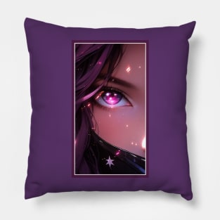 Anime Girl Eye | Quality Anime Artwork | Anime Aesthetic | Manga Anime Art Pillow