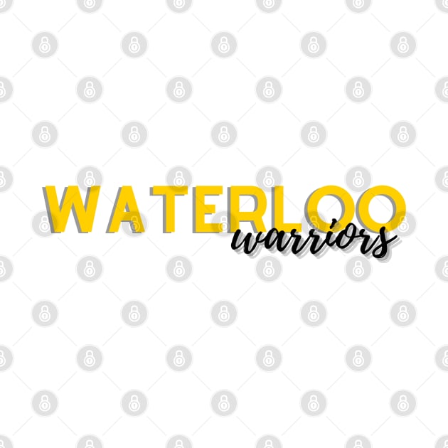 Waterloo Warriors by stickersbyjori