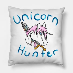 Unicorn Hunter Pillow