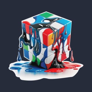 Melting Cube of Color T-Shirt