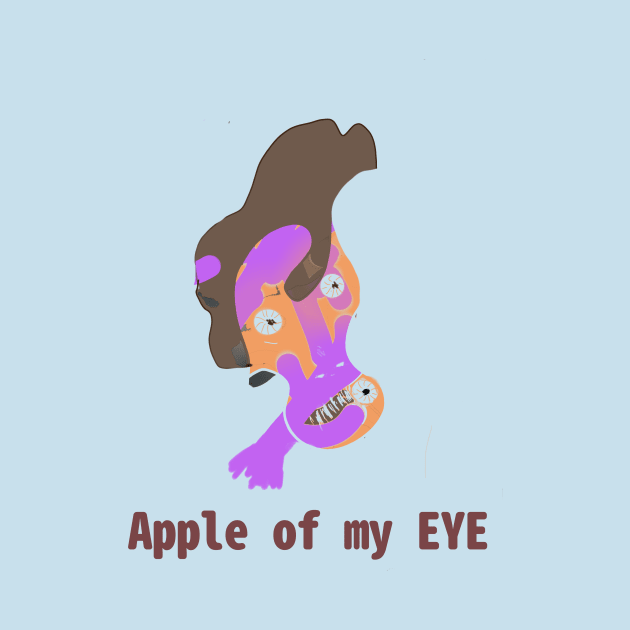 Zombie's Apple is someone's else eye by abagold