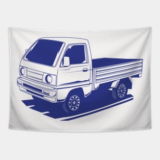 Jdm carry blue print 1 Tapestry